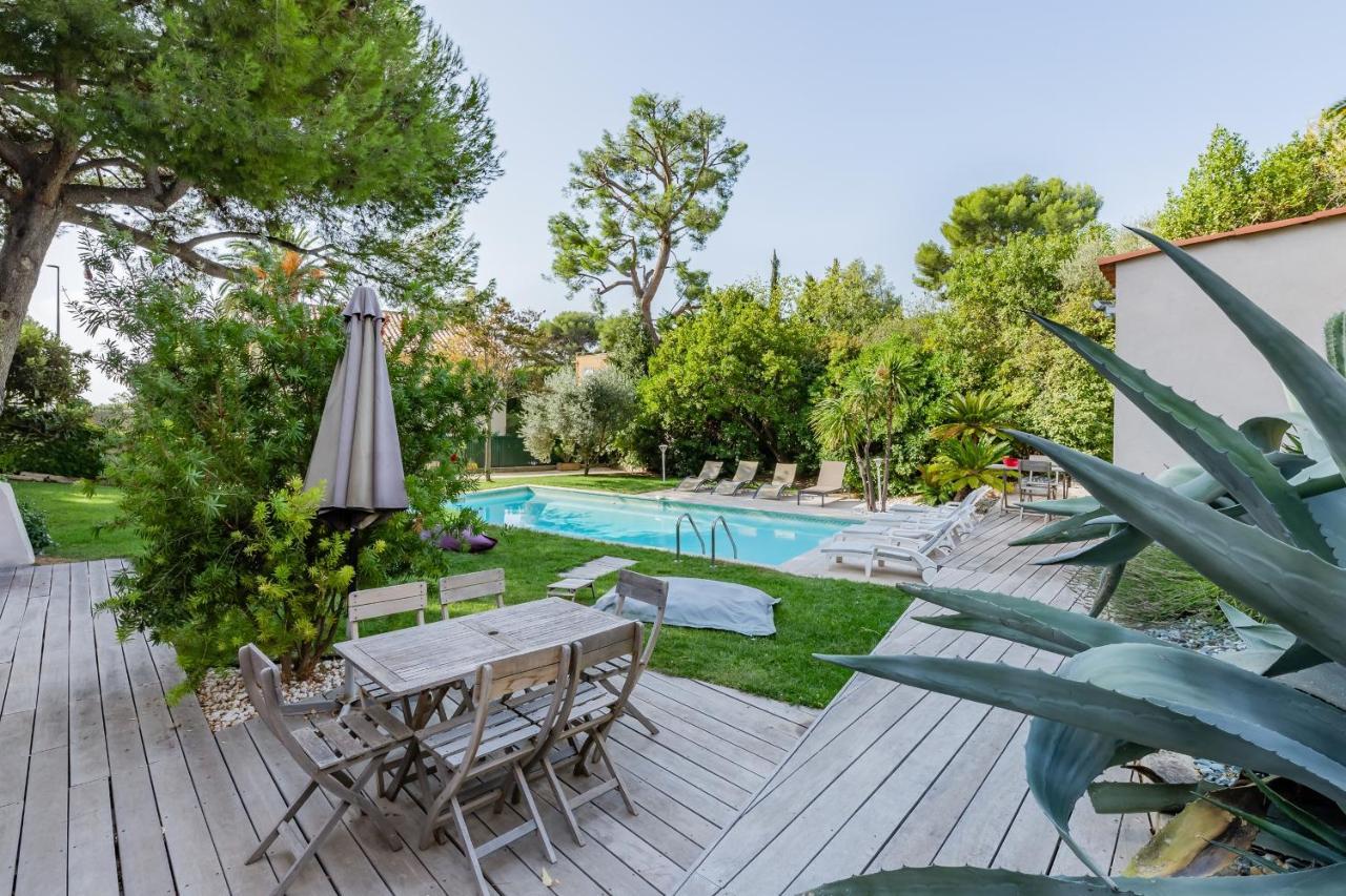 Le Reve Bleu Villa กาซีส์ ภายนอก รูปภาพ